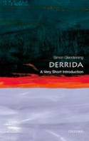 Cover image of book Derrida: A Very Short Introduction by Simon Glendinning 