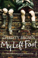 Cover image of book My Left Foot by Christy Brown 