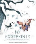 Cover image of book My Footprints by Bao Phi, illustrated by Basia Tran 