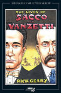 Cover image of book The Lives of Sacco & Vanzetti by Rick Geary 