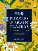 Cover image of book RHS Puzzles & Brain Teasers for Gardeners by Simon Akeroyd and Dr Gareth Moore