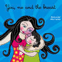 Cover image of book You, Me and the Breast by Monica Calaf, illustrated by Mikel Fuentes